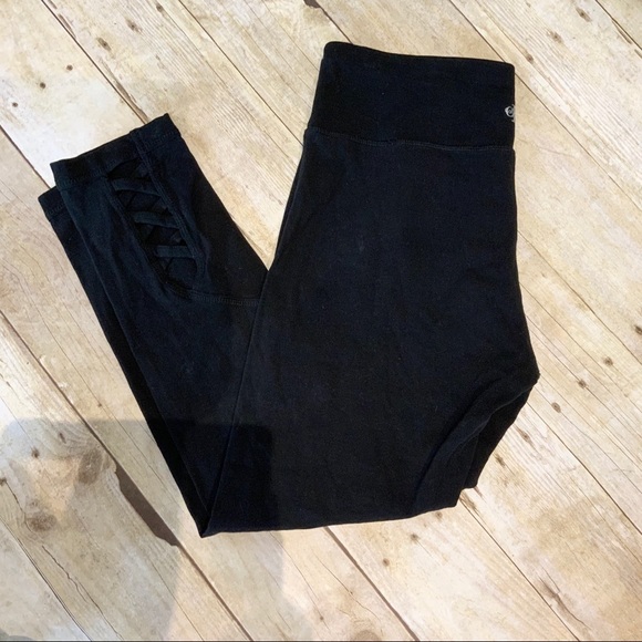 Calvin Klein Black Yoga Pants Size M - Picture 2 of 4
